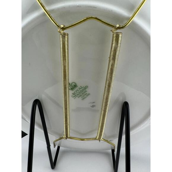 Vintage Royal Standard Bone China Decorative Rose Plate - Picture 9 of 9